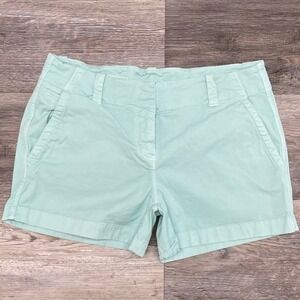 Vineyard‎ Vines Mint Blue Womens 2 Casual Mid Rise Pull On 3.5" Everyday Shorts